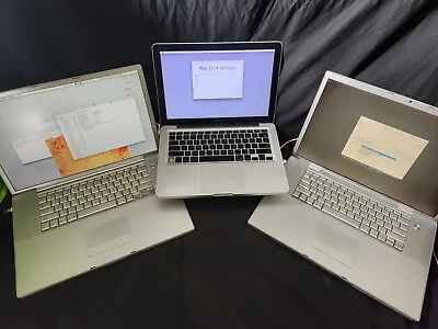 Working. Lot Of 3. Apple MacBook Pro A1278 (2009) A1229 (2007)  A1107 (2005) • $249.99