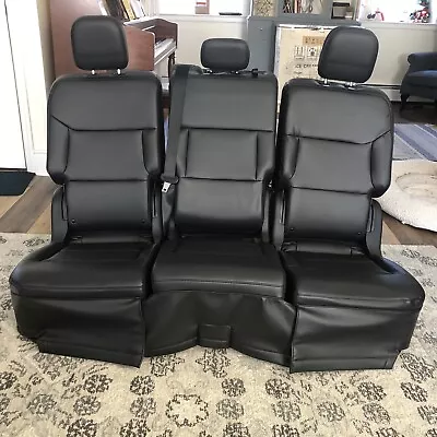 New 2020 Ford Explorer Second Row Folding 3 Piece Bench Seats In Black FREE Ship • $449.99