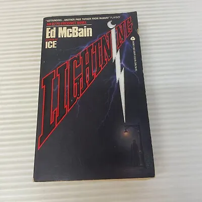 Lightning Mystery Paperback Book By Ed McBain From Avon Books 1985 • $16.99