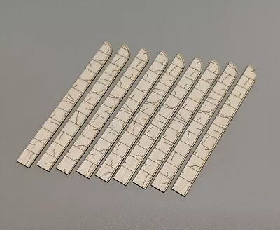 N Scale Laser Cut Sidewalk Old Pattern - 440 Scale Feet Layout Scenery • $11.90