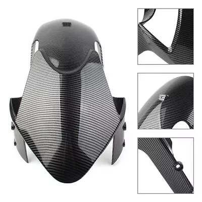 1X Front Fender Tire Mudguard For Ducati Monster 696 796 1100 EVO Carbon Fiber • $86.95