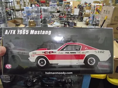 ACME 1/18 A/FX 1965 Ford Mustang Holman & Moody NIB • $107.99