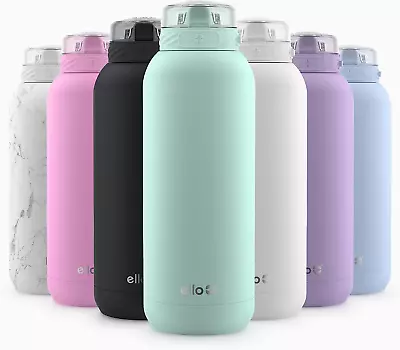 Ello Cooper Stainless Steel Water Bottle With Straw And Carry Handle Double Wal • $33.95