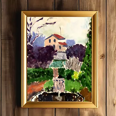 House And Garden Abstract Painting Museum-Quality Print Henri Matisse • $9.95