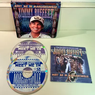 Meet Me In Margaritaville Ultimate Jimmy Buffett Collection 38 Songs 2 CD Insert • $18.95