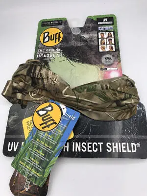 Buff  - Insect Shield - Uv Real Tree Tubular Bandana Headwear Mask Scarf • $48.99