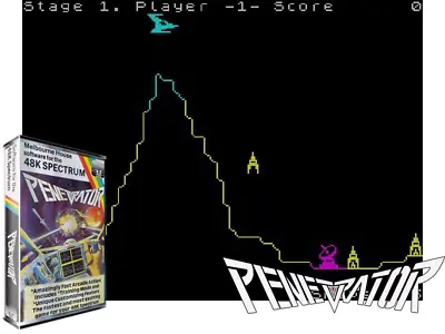 Sinclair ZX Spectrum 48K Game - PENETRATOR - Melbourne House - Tested & Working • $23.23