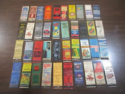 Lot Of 40 Vintage  Match Books Various Business & States 30's & 40's 50's • $5.99