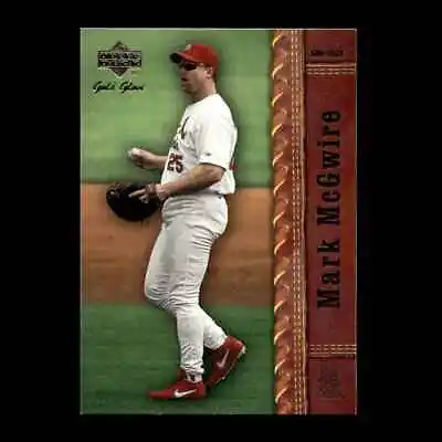 Mark McGwire 2001 Upper Deck Gold Glove St. Louis Cardinals #52 R326J 33 • $1.79