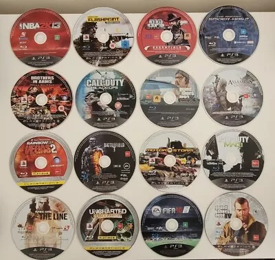 Playstation 3 Games PS3 DISC ONLY - Choose From The List COD NBA WWE GTA Batman • $11.99