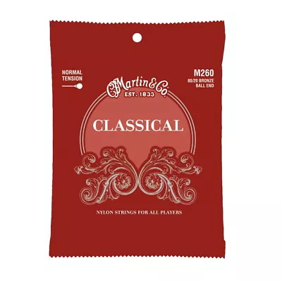 NEW Martin Classical Nylon Strings - Ball End - Normal Tension • $5.99