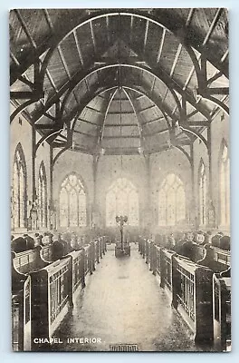 £2.49 • Buy Postcard Mostyn House School Parkgate Cheshire - Chapel Interior ---