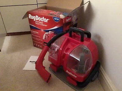 £129.99 • Buy Rug Doctor 93306 Portable Spot Cleaner, 1.9 Litre, Red/Black  