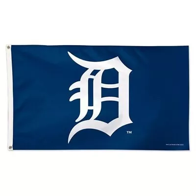 Detroit Tigers 3x5 Flag Banner MLB Baseball Single Sided Sports Outdoor Fan NEW • $12.98