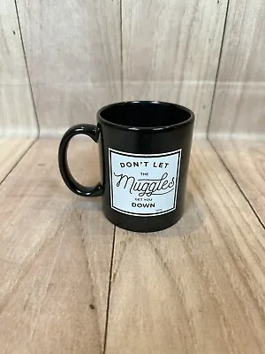 Harry Potter Mug Cup By Typo - Black  Don't Let The Muggles Get You Down   • $21.24