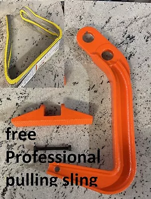 $77 • Buy 6 Ton Deep Hook Auto Body Frame Jumbo Hook Pulling Clamp FREE SLING