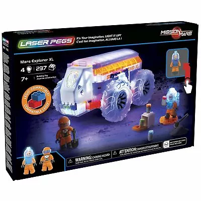 Laser Pegs Mission Mars Mars Explorer XL Building Set • $59.93