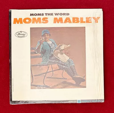 MOMS MABLEY Moms The Word 1964 Mono Mercury MG 20907 Shrink VG+/EX • $6.49