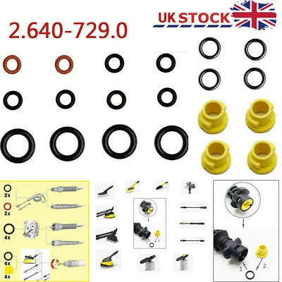 £8.39 • Buy 2.640-729.0 For Karcher K2 K3 K4 K5 K6 K7 Pressure Washer Nozzle O Ring Seal Set