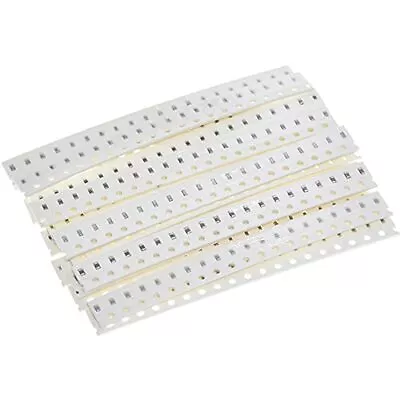 Molence 960PCS 0603 0805 1206 SMD Capacitor Kit 16 Value 10pF-22uF Multilayer... • $28.18