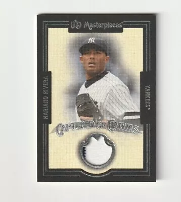 2007 UD Masterpieces Captured On Canvas Mariano Rivera #CC-MR Yankees HOF  • $15.65