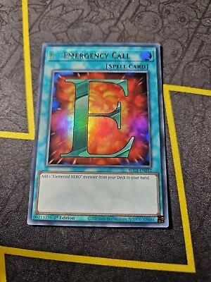 E - Emergency Call - BLC1-EN032 - Ultra Rare - 1st Edition - YuGiOh • £2