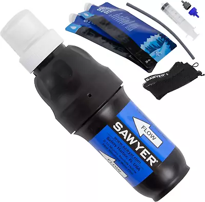 Sawyer Products Squeeze Water Filtration System 540 Gallons Plastic Portable  • $103.35