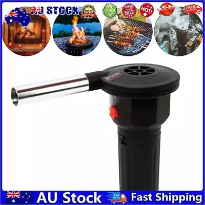 AU BBQ Fan Air Blower Handheld Barbecue Fire Bellows Grill Accessories Kitchen T • $12.73