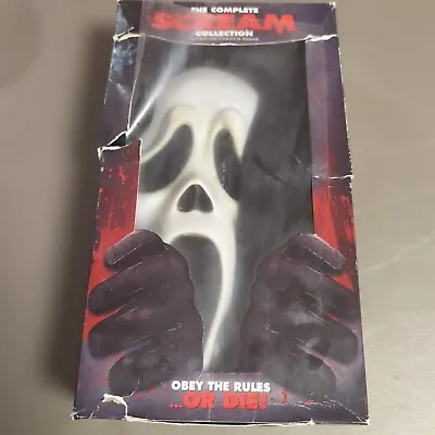 The Complete Scream Collection DVD Box Set (W/Out DVDs) Ghost Face Mask Only • $199.95