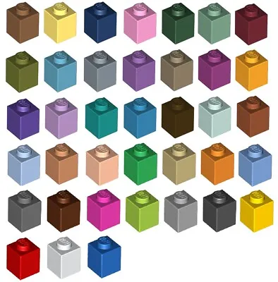 Lego Brick 1x1 (Brick Size 1x1x1) (Design 3005) - Choose Part Number (Colour)  • £3.49