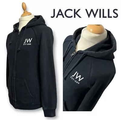 Jack Wills Men's Full Zip Regular Fit Hoodie Size XS • £4.95