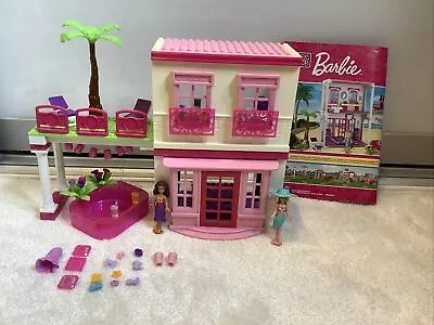 Barbie Mega Bloks Build ‘n Style 80226 Beach House With Instructions • £9.99