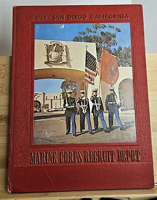San Diego California Marine Corps Recruit Depot 1964 1st Battalion Platoon  124 • $29.95