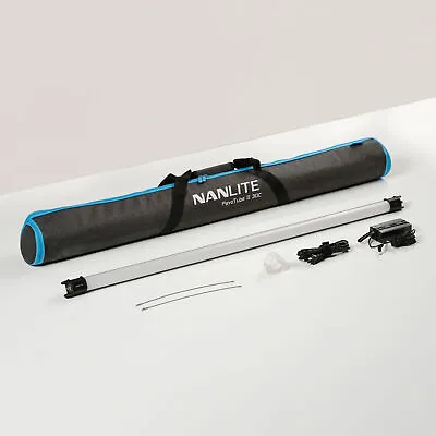 Nanlite PavoTube II 30C 4' LED RGBWW Tube Light AC Charger Mount Case PT30C • $319