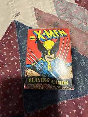 Vintage X-MEN Sealed Playing Cards Deck Wolverine 1993 Made In USA - Marvel-New • $15