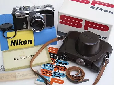 $3595 • Buy Nikon RF SP With 50/1.4 Lens, Case/cards/BOX, Complete WOW US SELLER  LQQK 