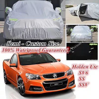 Premium Car Cover Double Thick Waterproof Guaranteed Holden Ute SS SSV SV6 HSV • $49.50