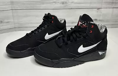 Nike Air Flight Lite II Mid Varsity Red White Black Shoes DQ7687-003 Size 10 NEW • $109.99