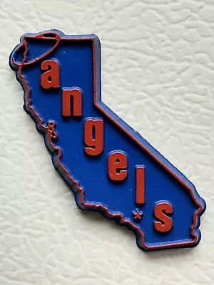 Vintage California Angels Old MLB Baseball Standings Board Rubber Fridge Magnet • $39.95