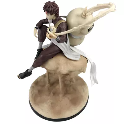 Anime Naruto Gaara Action Figure Statue PVC Sitting Sand Cloud Limited 25cm • $64.95