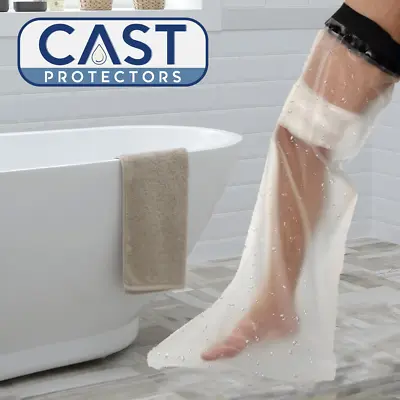 £16.99 • Buy Adult Full Leg Plaster Cast Or Dressing Protector - For Use In The Shower / Bath