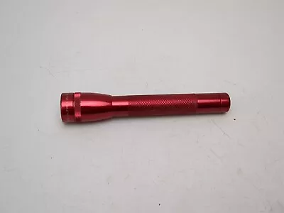 Maglite Mini AA Mag Flashlight RED TESTED Works • $7.50