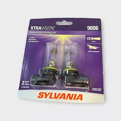 SYLVANIA 9006XV.BP2 9006 XtraVision Halogen Headlight  - White • $19.99