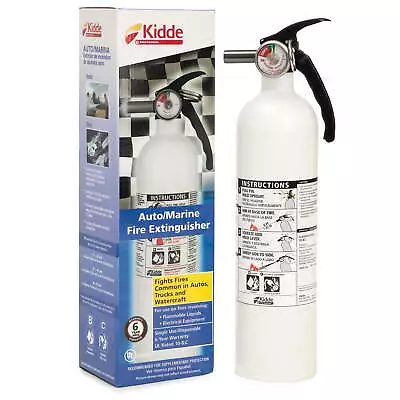 Kidde Auto/Marine UL Listed Fire Extinguisher 10-B:C Rated，US • $29.99