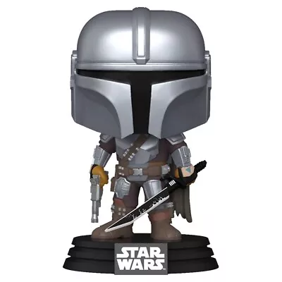 Star Wars - The Mandalorian - The Mandalorian With Darksaber Pop! Vinyl Figure - • $23