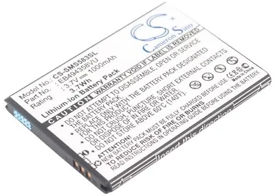 Premium Battery For Samsung Galaxy M Pro GT-S5830T Galaxy S Mini GT-S5670 Coo • £11.74