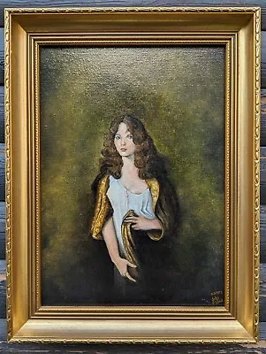 FRAMED PORTRAIT OIL PAINTING Possibly Of JOAN OF ARC PATRON SAINT OF FRANCE  • £278