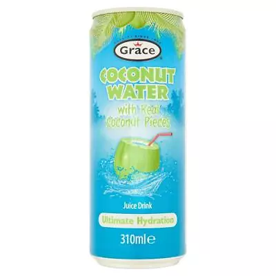 Grace Coconut Water With Pulp Can 310ml (Pack Of 12) • £18.49