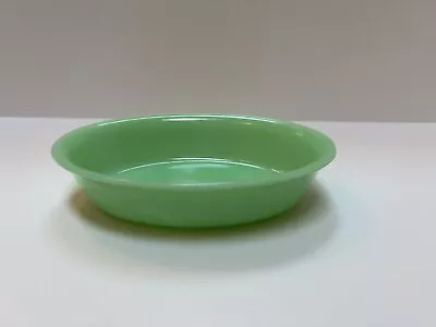 Vintage Mckee Jadeite Green Uranium Oval Baking Dish Baker W/ Bottom Pattern • $94