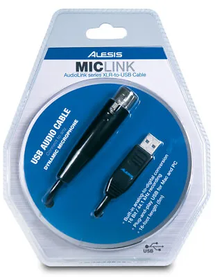 Alesis AudioLink Series XLR-to-USB Cable • $29